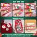 Christmas Nail Rhinestones 3D Charms Gems - DIY Nail Decoration - 3pcs (02) - Buy Online on GoSupps.com