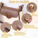 40 Pieces Gold D Rings Rivets for Leather Crossbody Purse Craft - Bag Hardware - Buy Online on GoSupps.com