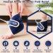 Heated Foot Ankle Wrap for Achilles Tendinitis & Plantar Fasciitis Pain Relief - Electric Heating Pad with Auto Shut Off | Adjustable Heat Therapy for Sprains, Strains, Arthritis - CAMECO 1 PACK - Buy Online on GoSupps.com