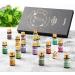 PHATOIL Essential Oils Gift Set - 15 x 5ml Pure Aromatherapy Oils for Skin, Hair, Bath - Ideal for Humidifier, Diffuser, Relaxation Ylang Ylang - Buy Online on GoSupps.com