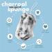 Spongefuls Activated Charcoal with Dead Sea Minerals - Natural Detox and Cleansing Solution - Buy Online on GoSupps.com