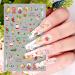10 Sheets Christmas Nail Stickers Self-Adhesive Christmas Nail Decals Snowflake Santa Claus Reindeer Snowman Nail Art Stickers for Women Girls Holiday Nail Art Decoration Accessories - Buy Online on GoSupps.com