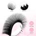 TDANCE Classic Flat Eyelash Extensions 0.15mm C Curl | 8-15mm Mixed Matte Individual Lashes for Salon Use - Buy Online on GoSupps.com