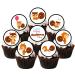 24 Squirrel Edible Cake Decorations Cute Squirrel Cupcake Toppers Woodland Animals Wild One Animal Cake Toppers Woodland Party Decorations Woodland Baby Shower Decorations Farm Cake Toppers