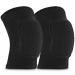 Sibba compression elbow protectors shoulder support fitness knee protectors volleyball basketball breathable elbow envelopes for children and women (full black)