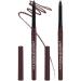 Maybelline Unstoppable Mechanical Eyeliner Pencil Dual Pack, Cinnabar, 0.02 oz 2 Count CINNABAR
