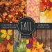 Fall Scrapbook Paper Pad 8x8 Scrapbooking Kit for Papercrafts Cardmaking Printmaking DIY Crafts Nature Themed Designs Borders Backgrounds Patterns