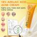 14% Azelaic Acid Acne Cream - Dark Spot Remover for Face Acne Treatment & Acne Spot Treatment Salicylic Acid & Niacinamide Redness Reducing Skin Care Evens Tone & Soothe Irritation & Rosacea 1oz 1PCS - Buy Online on GoSupps.com