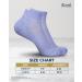 Pembrook Diabetic Socks for Women and Men - 6 Pairs, Ankle Low Cut Seamless Neuropathy Socks, Bright Colors - Buy Online on GoSupps.com