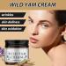 Organic Wild Yam Cream | Hydrating Night Cream for Men & Women | Natural Moisturizer - 3pcs for Soft Skin - Buy Online on GoSupps.com