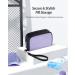 Stylish ZIKEE Weekly Pill Organizer 2x Daily - 7 Day Pill Box with Purple Oxford Bag & Travel Handle for Vitamins Fish Oils & Supplements - Buy Online on GoSupps.com