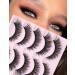 Wispy Fox 16mm Cat Eye False Eyelashes - Natural Look, Fluffy Angel Lashes - 5 Pairs - Buy Online on GoSupps.com