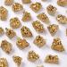 Crystal Geode | Electroplated Golden Raw Crystal - Mineral Crystal Specimen Natural Crystal Raw Gemstones Cluster for Home Decoration Crafts - Buy Online on GoSupps.com