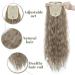 SEGO Drawstring Ponytail Extension Long Wrapped Synthetic Ponytail Hairpiece Corn Wave For Women - 32 Inch Linen Blonde & Pale Blonde - Buy Online on GoSupps.com