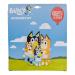 Luv Her Bluey Girls 20 Piece Accessory Set - Barrettes, Snap Hair Clips, Elastics & Terry Ponies | Ages 3 - Buy Online on GoSupps.com