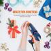 Hot Glue Gun Kit  Gluerious Dual Temp Glue Gun With 15 Hot Glue Sticks  60W/100W Full Size Glue Gun For Crafts & Heavy Duty Full Size (15 sticks) - Buy Online on GoSupps.com