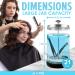 JJ CARE Disinfectant Jar (21 oz) with Removable Basket and Stainless Steel Cap - Ideal for Salon, Manicure Implements, and Barber Tools - Buy Online on GoSupps.com