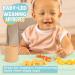 UpwardBaby Silicone Cups 2pc Set - Transition Baby Open Cup, Spill-Proof Toddler Cups for Baby Led Weaning, Dishwasher Safe - Gray - Buy Online on GoSupps.com