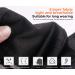 Washable Reusable Black Face Mask for Men Women Adults - Pack of 2 | Exercise & Outdoor Breathable Style-2 - Buy Online on GoSupps.com
