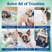Soft Disposable Pet Diapers for Dogs & Cats - 24 Adjustable Cat & Dog Diapers - Comfortable & Leak-Proof - Buy Online on GoSupps.com
