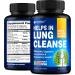 LUNGWELL Quit Smoking Aid - Made in USA - Helps to Clear Lungs & Stop Smoking - Infused with Mullein & L-Tryptophan for Lung Cleanse & Stress Relief