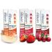 Levelle Nutrition Energy Gel Variety Sampler Real Food Fuel for Female Endurance Athletes | Vegan No Artificial Additives | 6-Pack (40g Each) 3 Flavors Assorted Flavors 6 Count (Pack of 1)
