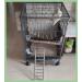 GEKMOR 9-Step Stainless Steel Parrot Ladder for Bird Cages - Rustproof, Nonskid, Portable & Durable - Buy Online on GoSupps.com