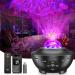 Galaxy Light Projector Star Projector with Remote Control 10 Change Colors Led Projector Light Built-in Bluetooth Music Speaker & Timer for Baby Ambiance Light Room Decor Festival Gift Black