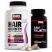 Force Factor Hair Growth Accelerator Multivitamin for Women & Men with Lustriva Biotin Horsetail & Vitamins A B12 C D & E for Thicker Hair Healthier Skin & Nails + Saw Palmetto