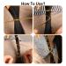 4 Pieces 5M Hair Braiding Strings - Silver Gold Hair Accessory for Braids, Dreadlocks, Styling - Twist Gift Hang Tags - Buy Online on GoSupps.com