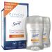 Secret Clinical Strength Invisible Solid Antiperspirant and Deodorant for Women Stress Response Twin Pack 1.6 oz each 3.2oz Total