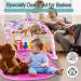 Baby Play Gym Mats  Baby Activity Mat for Sensory and Motor Skill Development  Baby Kick and Play Piano Gym with Music and Lights Activity Gym Play Mat Center for Newborn 0-12 Months Pink - Buy Online on GoSupps.com
