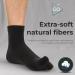 Dr. GO Neuropathy Socks for Men - 100% Seamless Diabetic Socks 12 Pairs in Black & White - Size 9-11 - Buy Online on GoSupps.com