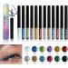 Glitter Eyeliner Liquid Eyeliner Glitter Glitter Eyeshadow Glitter Makeup Stage Makeup (12) - Buy Online on GoSupps.com