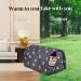 Waterproof Outdoor Cat House - Foldable & Warm Shelter for Stray Cats, Feral Cats, Dogs & Puppies - Weatherproof Pet Cave for Winter - Anti-Slip, Black, Size M 17.7x15.7x13.7 - Buy Online on GoSupps.com