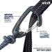 ENO DoubleNest Hammock - Lightweight & Portable 2 Person Hammock for Camping, Hiking, and Travel - Aqua/Sapphire/Amber - Buy Online on GoSupps.com