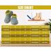 Dookeh Soft Sole Baby Shoes | Boys Girls First Walking Sneakers 12-18 Months | Infant Toddler Sock Shoes (Yellow) - Buy Online on GoSupps.com