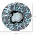 KissDate 3 Packs Double layer Shower Cap Waterproof Elastic Bath Cap for Women Shower Spa Salon (Multicolor-2) - Buy Online on GoSupps.com