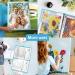 TTPOLONG A3 Diamond Painting Storage Book - Blue Diamond Art Portfolio with 30 Clear Plastic Sleeves - 16.8X12.5 Inch Organizer for Diamond Painting Supplies - Buy Online on GoSupps.com