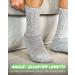 LIN Diabetic Socks | Extra Wide Non Binding | 12 Pack Grey and White | Men & Women Sizes 10-13 - Buy Online on GoSupps.com
