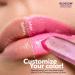 Blossom Color Changing Lip Balm with Real Flowers | Sparkle Lip Stain Tint - 3g Blush - Buy Online on GoSupps.com