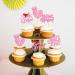 Cyodoos 24 Pcs Happy Mothers Day Cupcake Toppers Glitter Cake Toppers Cupcake superman Thank you Mom Happy Birthday Party Supplies Decorations Pink - Buy Online on GoSupps.com