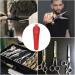 Salon Hair Scissor Bag | Salon-Grade Hair Scissor Bag Holster - Scissors Storage Holder Organizer Hairdressing Scissors Cover PU Leather for Barber Household Red - Buy Online on GoSupps.com