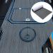 HZCHIONE Boat Flooring 94x45/35/16"  EVA Foam Boat Decking Faux Teak Marine Carpet Boat Flooring Non-Slip Self-Adhesive Foam Boat Floor Mat Rolls Sheet for Motorboat RV Yacht Kayak Sea Deck Helm Pad 94.5x35.4" A-Dark Grey with Blue Seam - Buy Online on GoSupps.com