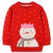 Girls Sweatshirt for Kids Cotton Top Casual Jumper Girl T Shirt Toddler Clothes Long Sleeve Pullover Age 1-12 Years 1-2 Years Christmas Snowman
