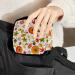 GIAPB Period Bag Sanitary Napkin Storage Bag | Period Pad Holder and Makeup Pouch | Autumn Pumpkin Mushroom Leaves Design - Buy Online on GoSupps.com