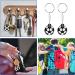 Mini Football Keychains - 12 Pack Soccer Keyrings for Kids | Perfect for Party Favors & Backpacks - Buy Online on GoSupps.com