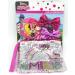 Disney Minnie Mouse Gift Set - Officially Licensed Bundle with Sequins Wallet 2 Bows 6 Hair Clips & Mirror - Perfect Gift for All Ages - Buy Online on GoSupps.com