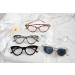 Eyekepper 5 Pack Fashion Cat Eye Reading Glasses for Women - Stylish Large Square Lenses & Spring Hinges +1.25 Strength - Buy Online on GoSupps.com