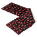 Cherry stone pillow 75x20cm large 8-chamber - cherry-black - heat pad grain pillow cherry stones